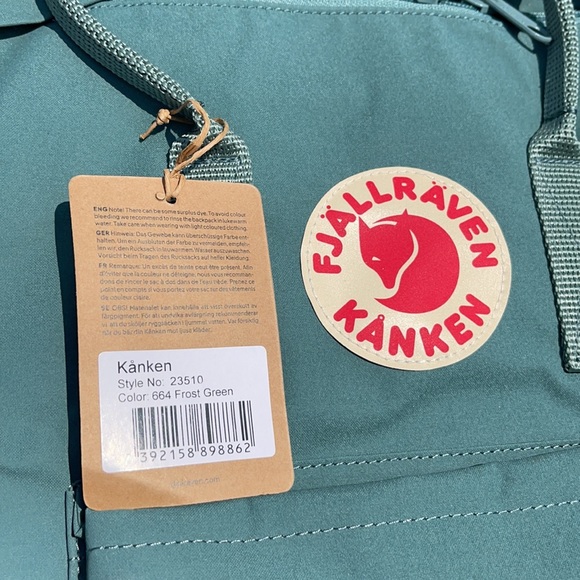 FJALLRAVEN KANKEN BRAND NEW FROST GREEN main image 7